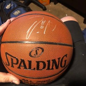 Damian Lillard autographed basketball